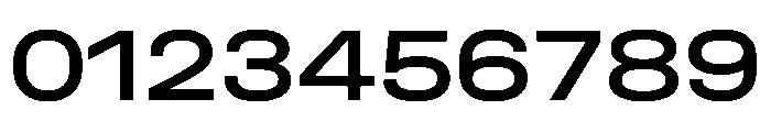 Unifora ExpandedMedium Instance Font OTHER CHARS