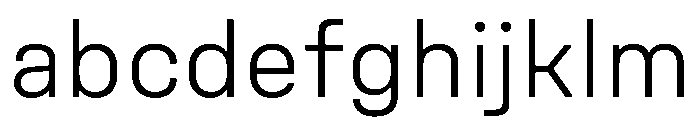 Unifora Light Instance FONT