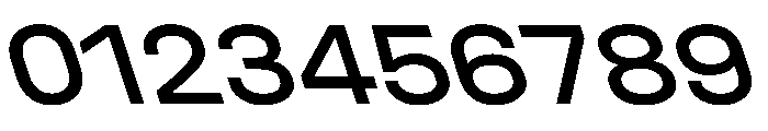 Unifora SemiexpandedMediumRetalic Instance Font OTHER CHARS