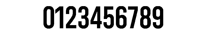 UniforaCondensed Semibold Instance Font OTHER CHARS
