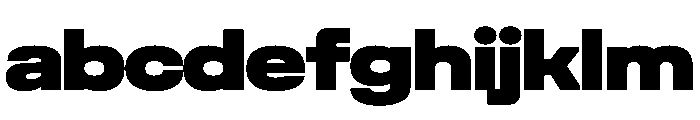 UniforaExpanded Black FONT
