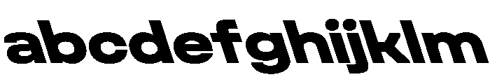 UniforaExpanded ExtraboldRetalic Instance FONT