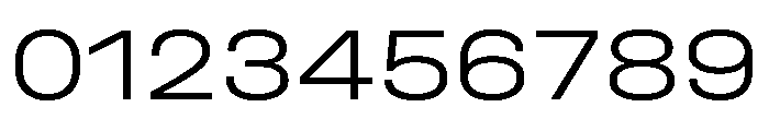 UniforaExpanded Light Instance Font OTHER CHARS