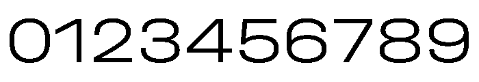 UniforaExpanded Light Font OTHER CHARS
