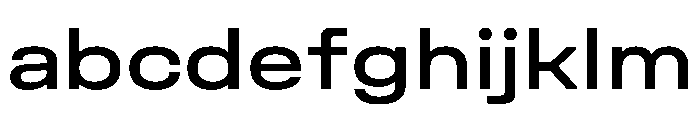 UniforaExpanded Medium Instance FONT