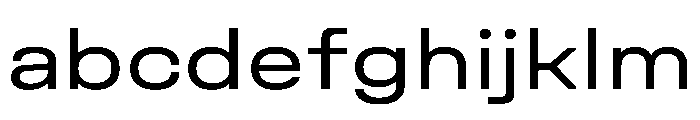 UniforaExpanded Regular Instance FONT