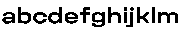 UniforaExpanded Semibold Instance FONT