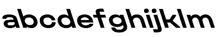 UniforaExpanded SemiboldRetalic Instance FONT