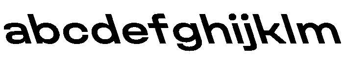UniforaExpanded SemiboldRetalic FONT