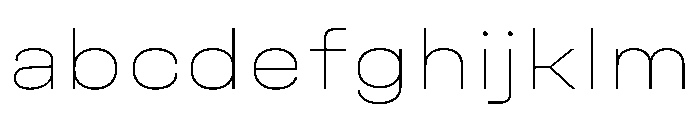 UniforaExpanded Thin FONT
