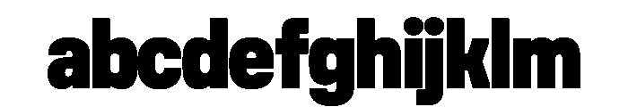UniforaNarrow Black Instance FONT