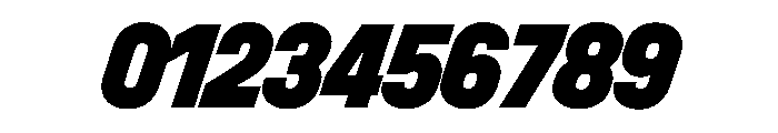UniforaNarrow BlackItalic Instance Font OTHER CHARS