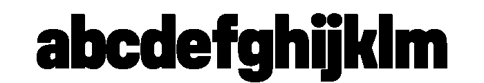 UniforaNarrow Black FONT
