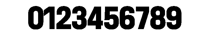 UniforaNarrow Extrabold Font OTHER CHARS
