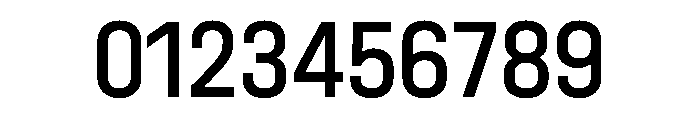 UniforaNarrow Medium Font OTHER CHARS