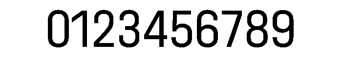 UniforaNarrow Regular Instance Font OTHER CHARS