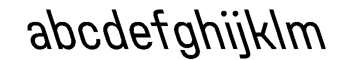 UniforaNarrow RegularRetalic FONT