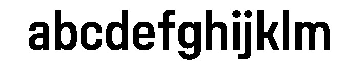 UniforaNarrow Semibold Instance FONT