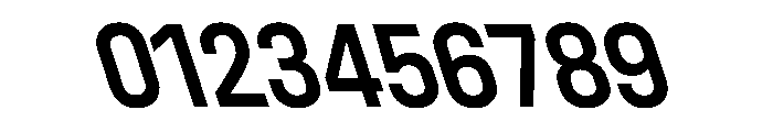 UniforaNarrow SemiboldRetalic Font OTHER CHARS