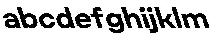 UniforaSemiexpanded BoldRetalic Instance FONT