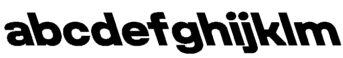 UniforaSemiexpanded ExtraboldRetalic Instance FONT