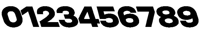 UniforaSemiexpanded ExtraboldRetalic Font OTHER CHARS