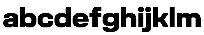 UniforaSemiexpanded Extrabold FONT
