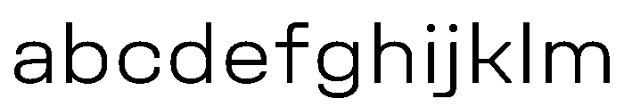 UniforaSemiexpanded Light Instance FONT