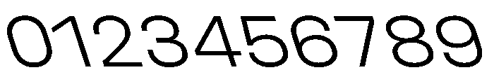 UniforaSemiexpanded LightRetalic Instance Font OTHER CHARS