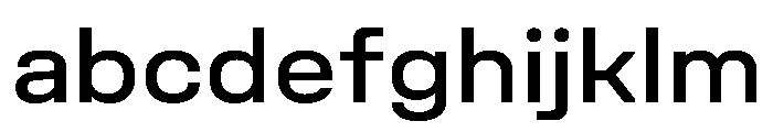 UniforaSemiexpanded Medium FONT