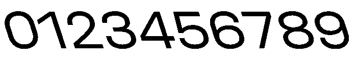 UniforaSemiexpanded RegularRetalic Instance Font OTHER CHARS