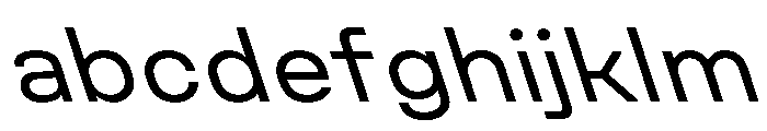 UniforaSemiexpanded RegularRetalic Instance FONT