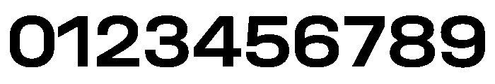 UniforaSemiexpanded Semibold Instance Font OTHER CHARS