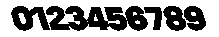 UniforaStandard BlackRetalic Instance Font OTHER CHARS
