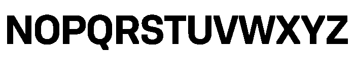 UniforaStandard Bold Instance Font UPPERCASE