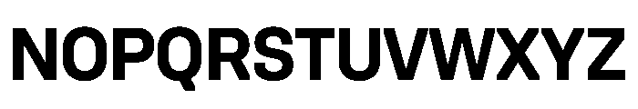 UniforaStandard Bold Font UPPERCASE