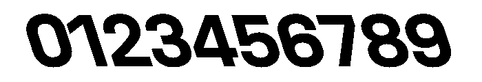 UniforaStandard BoldRetalic Instance Font OTHER CHARS