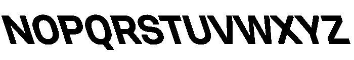UniforaStandard BoldRetalic Instance Font UPPERCASE