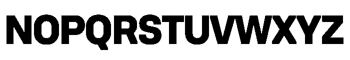 UniforaStandard Extrabold Instance Font UPPERCASE