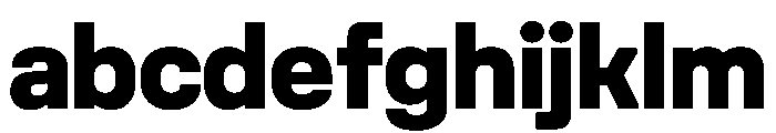 UniforaStandard Extrabold Instance FONT