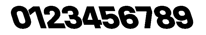 UniforaStandard ExtraboldRetalic Font OTHER CHARS