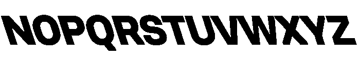 UniforaStandard ExtraboldRetalic Font UPPERCASE