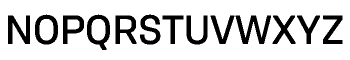 UniforaStandard Medium Instance Font UPPERCASE