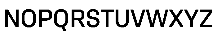 UniforaStandard Medium Font UPPERCASE