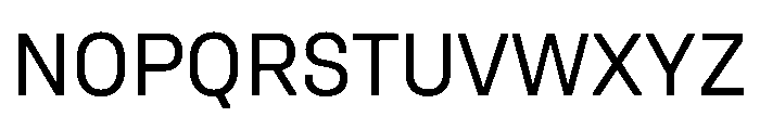 UniforaStandard Regular Font UPPERCASE