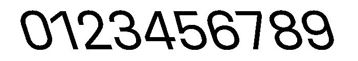 UniforaStandard RegularRetalic Font OTHER CHARS