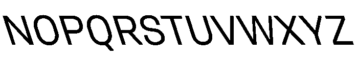 UniforaStandard RegularRetalic Font UPPERCASE