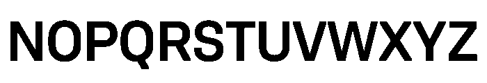 UniforaStandard Semibold Instance Font UPPERCASE