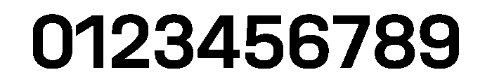 UniforaStandard Semibold Font OTHER CHARS