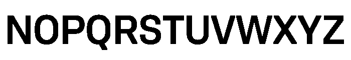 UniforaStandard Semibold Font UPPERCASE